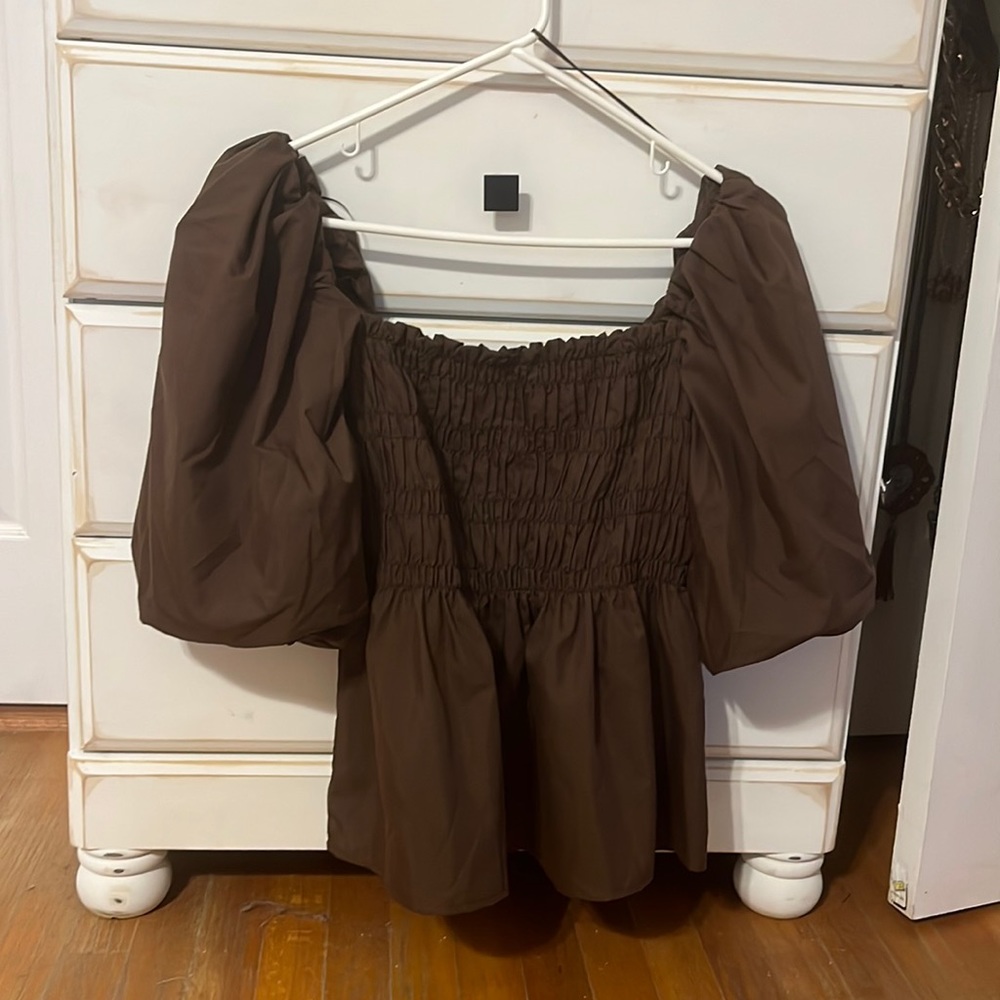 Brown top